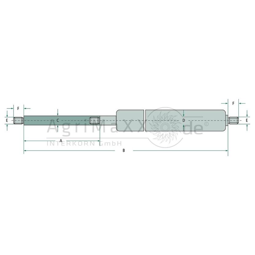 Stabilus Gasdruckdämpfer - 2063UP