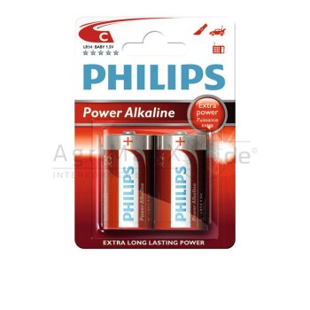 Philips Batterien - LR14/C POWERLIFE
