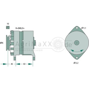 BOSCH Generator - 0986031340