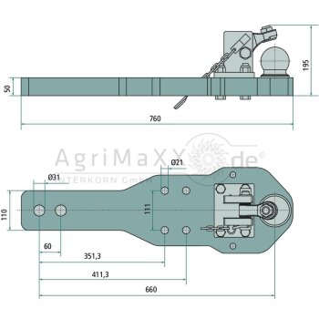 Scharmüller Tragplatte K80 - 00.960.594.0-A02