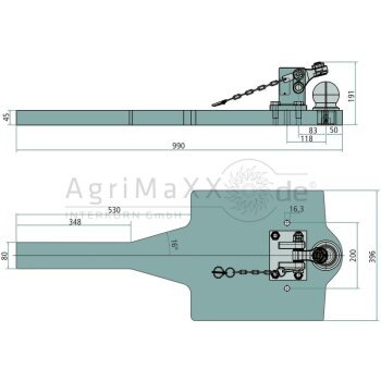 Scharmüller Tragplatte - 777009600200A01