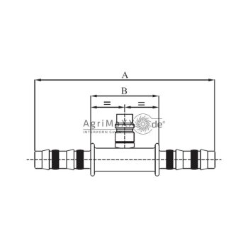 Manuli Fitting gerade 16 16 mit LPV - C30016-16-16