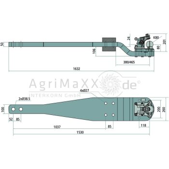 Scharmüller Tragplatte - 777009644020A17