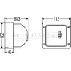 HELLA Arbeitsscheinwerfer - 1GA 007 506-237