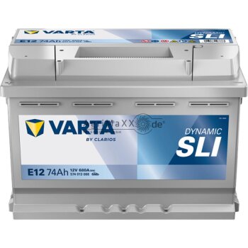 Varta Batterie Blue Dynamic 12 V / 74 Ah - 5740130683132