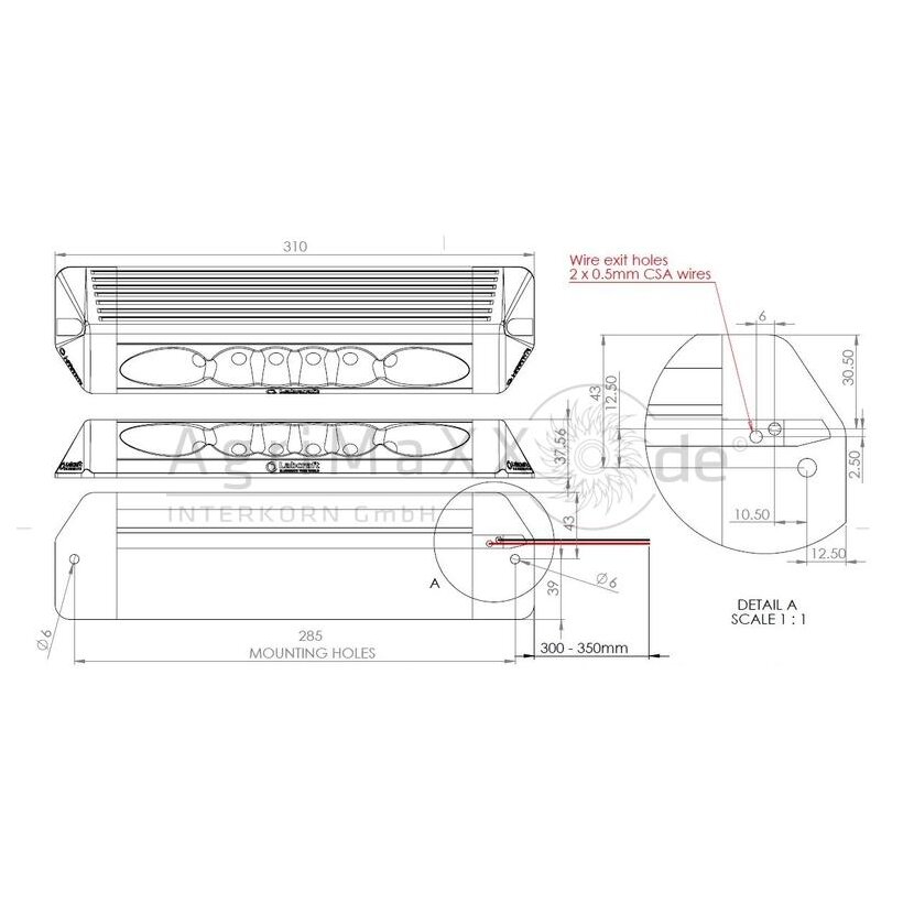 Markisenleuchte LED