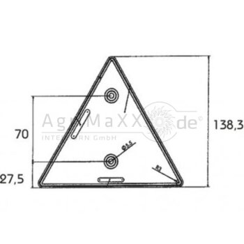 PROPLAST Rückstrahler - 26106004
