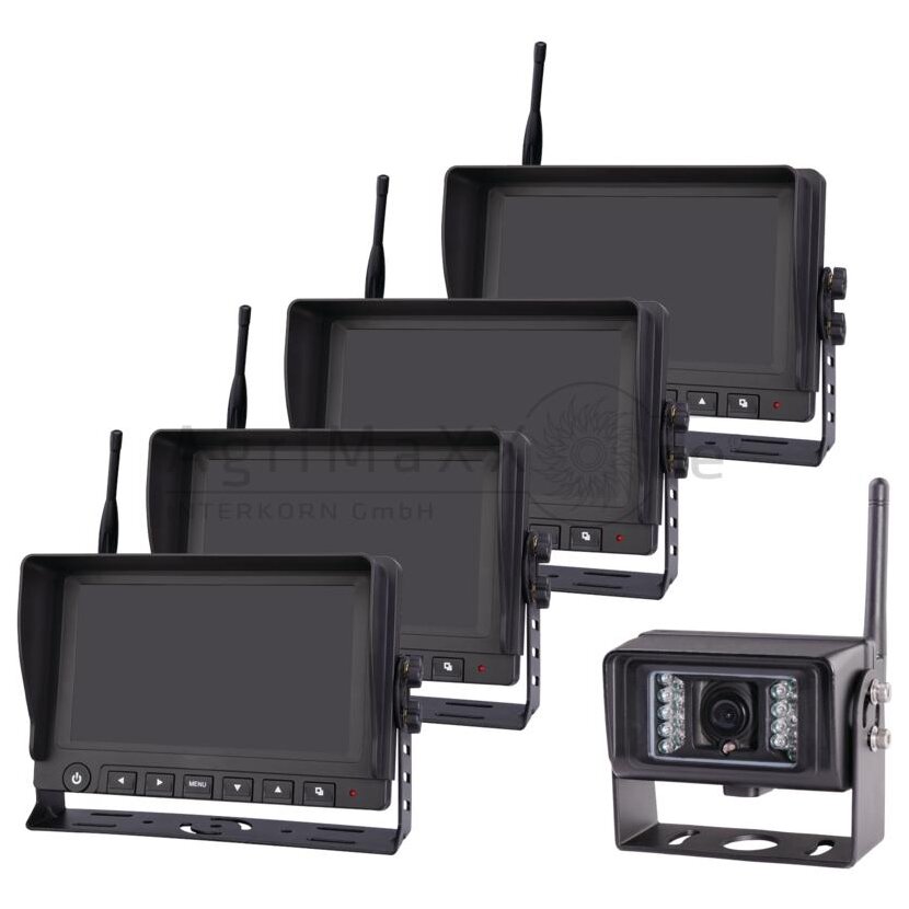 Kamerasystem Funk 7" Multi-Monitor