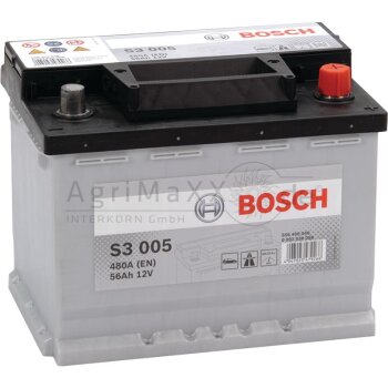 BOSCH Batterie S3 005 12 V / 56 Ah - 0092S30050