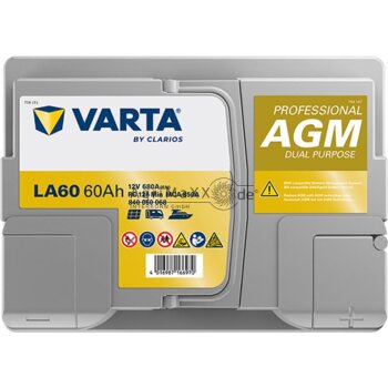 Varta Starterbatterie 12V 60Ah - 840060068C542