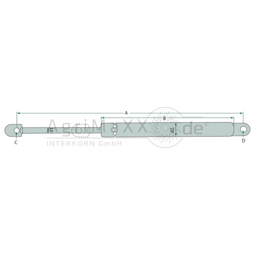 Stabilus Gasdruckdämpfer - 084794