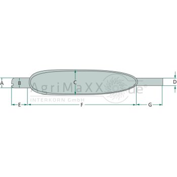 Schalldämpfer - Durchmesser: 54 mm
