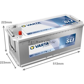 Varta Starterbatterie 12V / 180Ah - 553554