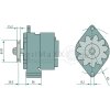 MAHLE Generator 14 V / 33 A - AGN1784E - MG 438