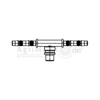 Manuli Fitting gerade 12 12 mit HPV R1234yf - C30013-12-12