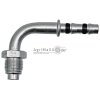 Manuli Fitting 90° AG 5/8”-18-UNF 06 - 8881400594