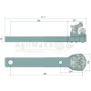 Scharmüller Tragplatte K80 - Agco Challenger - 00.964.5730.0-A02
