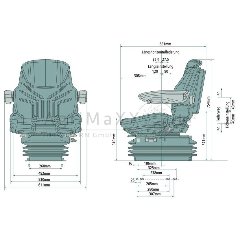 GRAMMER Maximo Comfort Plus - 1288546H