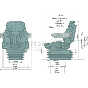 GRAMMER Maximo Comfort Plus - 1288546H