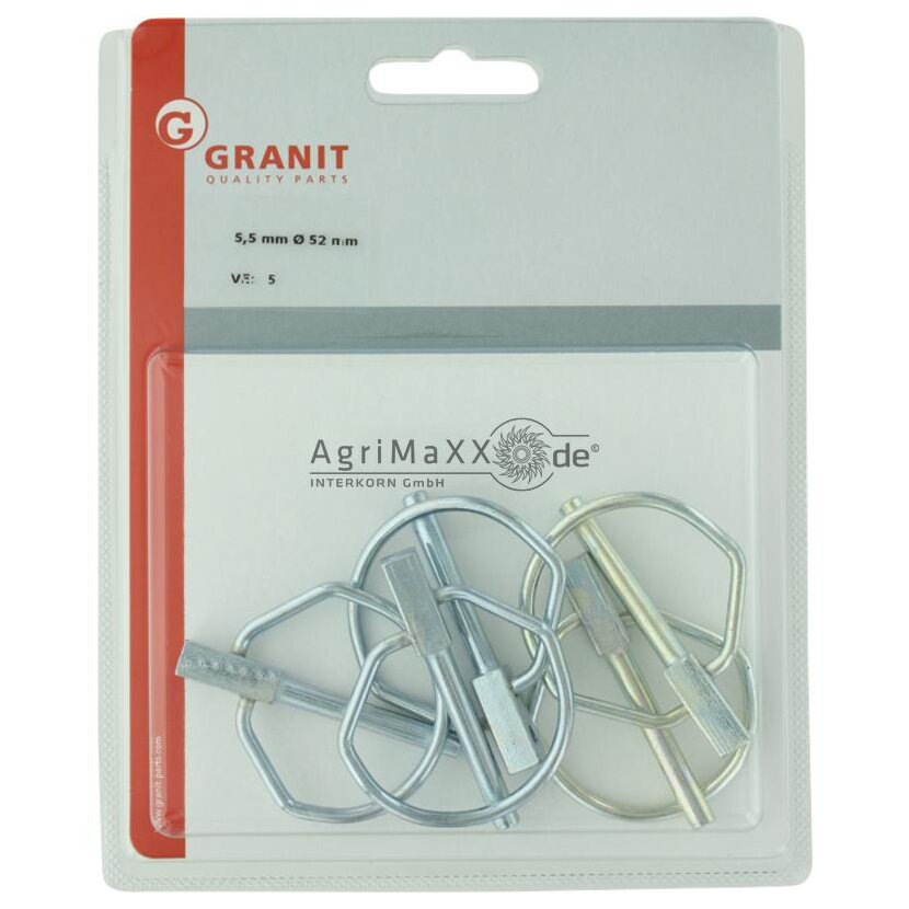 Blister Klappstecker-Satz - 5 Stück - 4990039 -