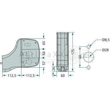 Cobo Blink-Positions- und Rückleuchte - 86402541,...
