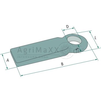 Zugöse - Durchmesser: 100 mm - Länge: 120 mm