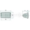 HELLA Arbeitsscheinwerfer - 84814468, 1GB 006 213-111 G294900110010,