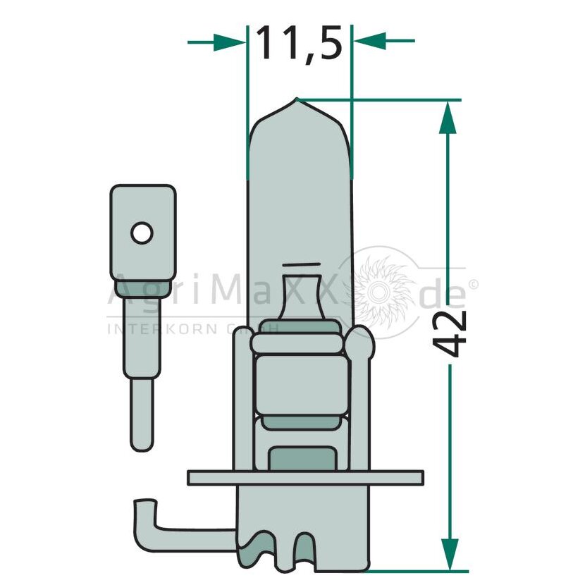 Halogenlampe H3 - 41321GRNC1