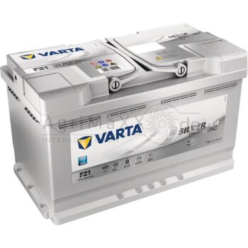 Varta Batterie Silver Dynamic AGM 12 V / 80 Ah -...