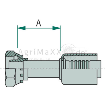 WAECO Fitting 0° - 8881400156