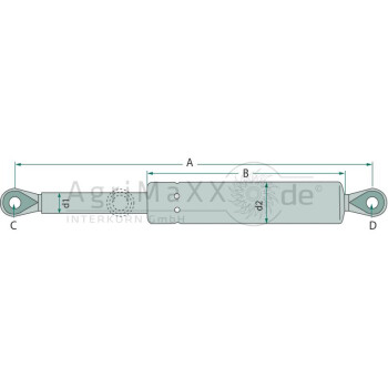 Stabilus Gasdruckdämpfer - 3094FR