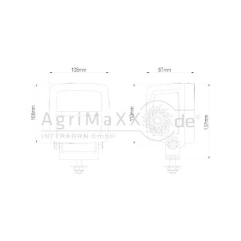 Scorpius LED N4402 WideFlood - 984-145
