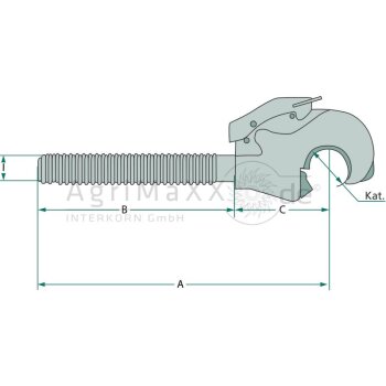 Fanghaken - Durchmesser: 335 mm