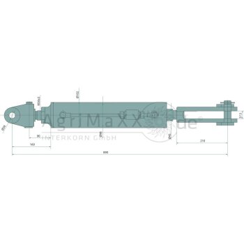 Hydraulische Hubstrebe
