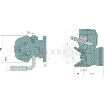 Rockinger Flanschkupplung - RO865B30301