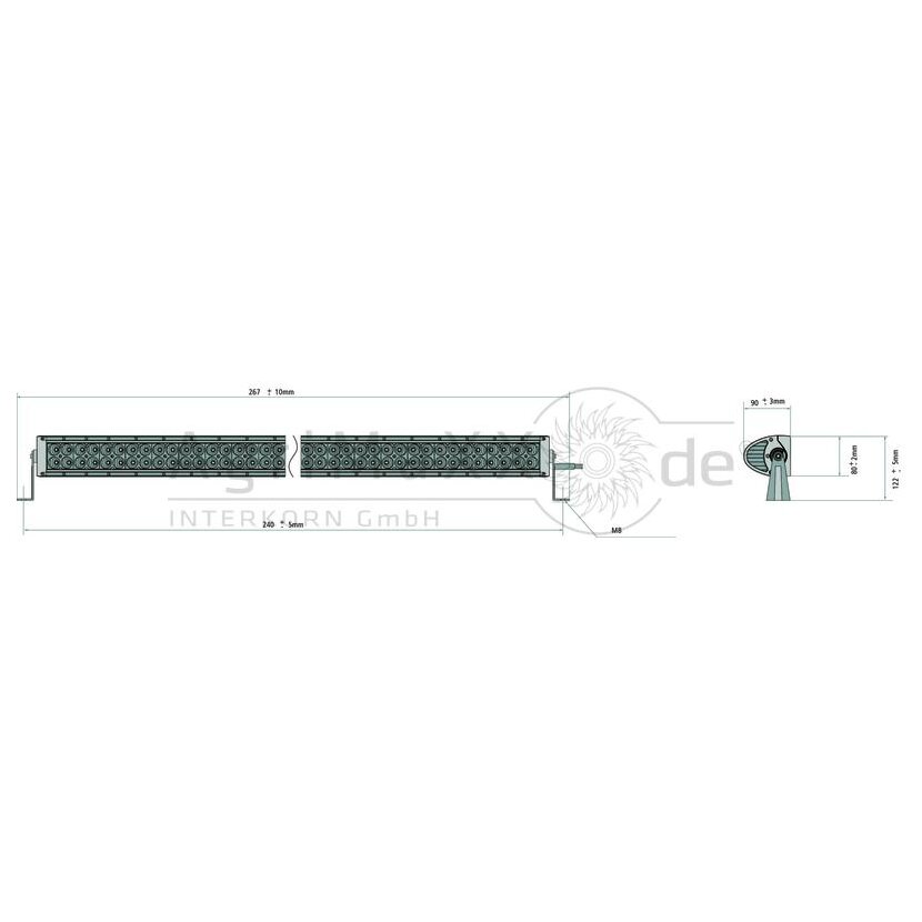Arbeitsscheinwerfer / Lichtleiste LED