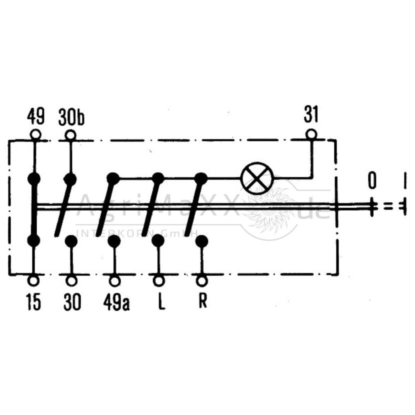 HELLA Druckknopfschalter - 6HF 001 579-011