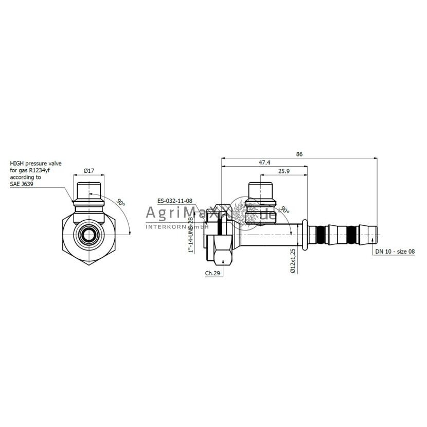 Manuli Fitting - C47913-08-11