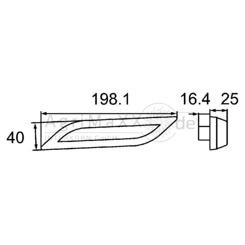HELLA Blinkleuchte - 2BA 013 332-077 -
