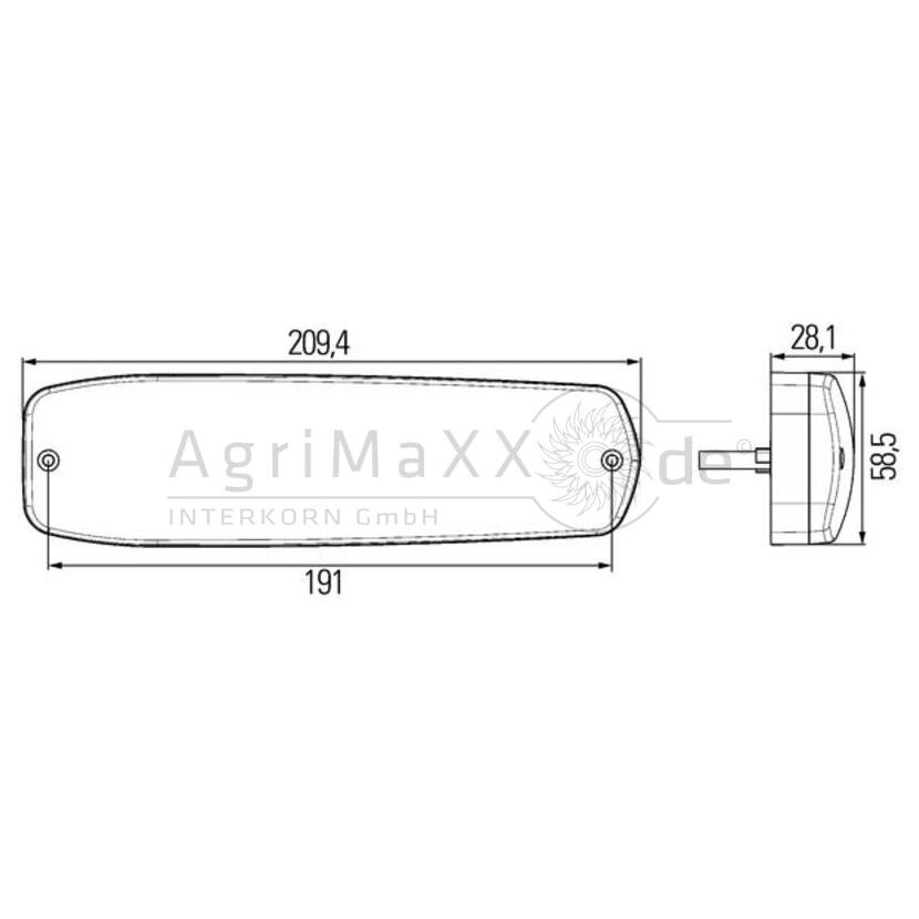 HELLA LED Rückleuchte - 2SD 343 910-001