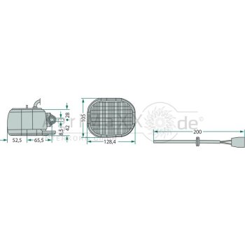 Cobo Arbeitsscheinwerfer - 1015405