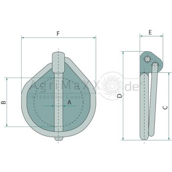 Klappstecker -