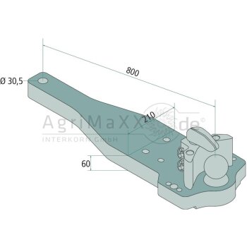 Walterscheid Kugelbalken KBA - 8002928