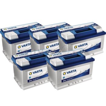Batterie Blue Dynamic 12 V / 72 Ah - 5 Stück -