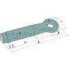 Zugöse - Durchmesser: 48 mm - Länge: 110 mm