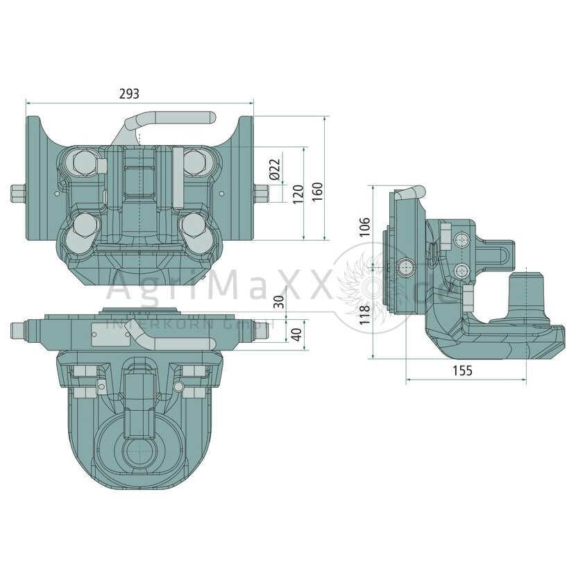 Scharmüller Pitonfix E. 140x80 M20 / H160 - 77703629322