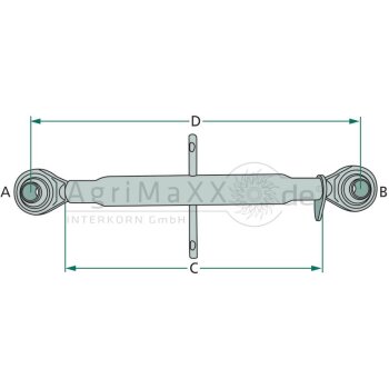 CBM Mechanischer Oberlenker - 020250004