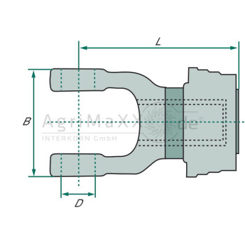 Walterscheid QS-Gabel - 1365788