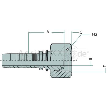 Manuli PN 32 DKOR 1.1/2"" - M20812-20-24