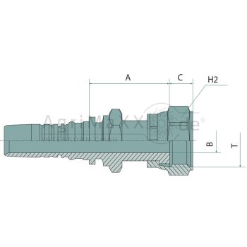 Manuli PN 38 ORFS 2"" IL - M42411-24-24